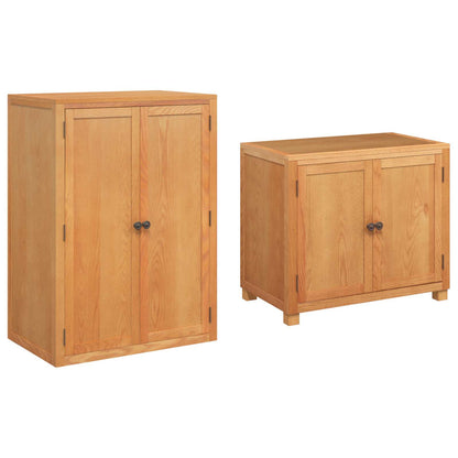 Set di Mobili per Magazzino con porta Marrone Legno multistrato