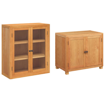 Set di Mobili per Magazzino con porta Marrone Legno multistrato