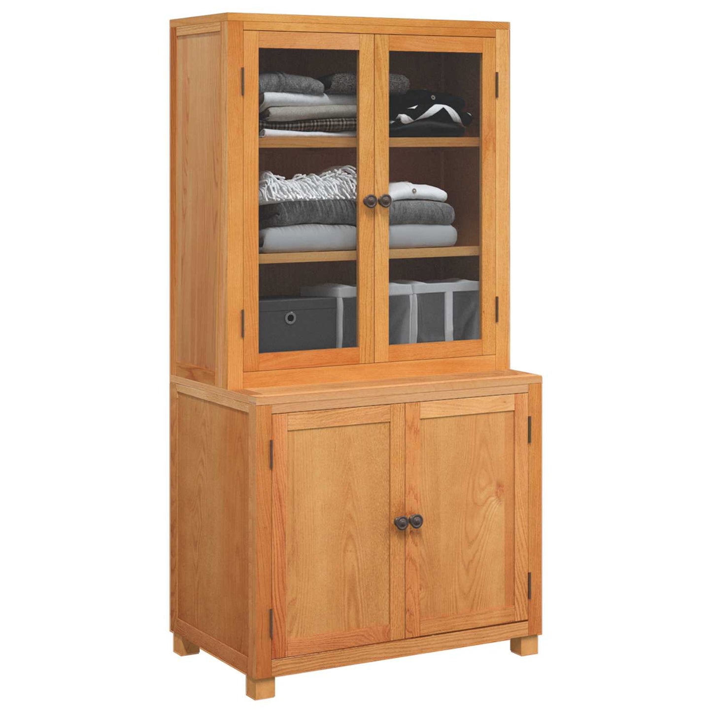 Set di Mobili per Magazzino con porta Marrone Legno multistrato