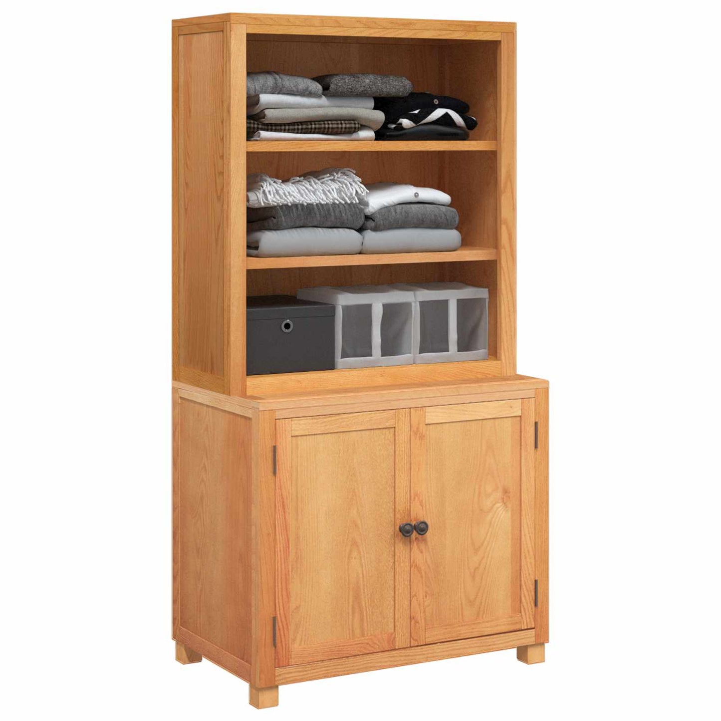 Set di Mobili per Magazzino con porta Marrone Legno multistrato