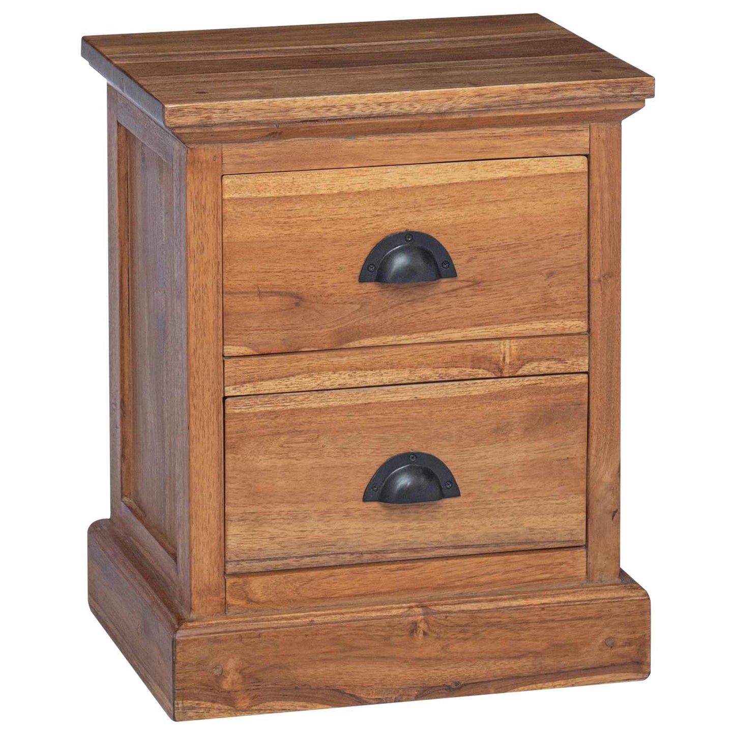 Comodino Naturale 40 x 30 x 50 cm Legno di teak solido