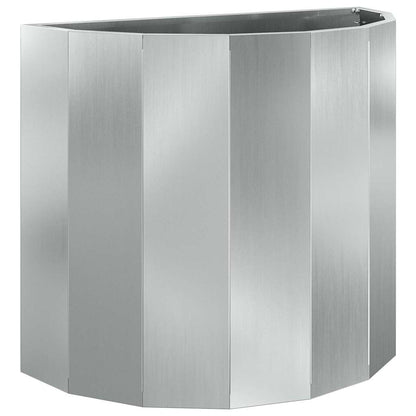 Fioriera Argento 60 x 30 x 50 cm Acciaio zincato