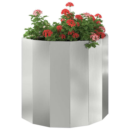 Fioriera Argento 60 x 30 x 50 cm Acciaio zincato