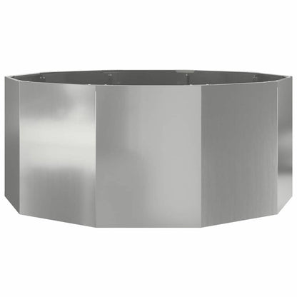 Fioriera Argento 120 x 120 x 50 cm Acciaio zincato