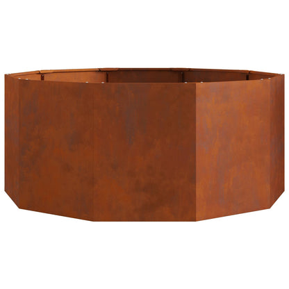 Fioriera Ruggine 120 x 120 x 50 cm