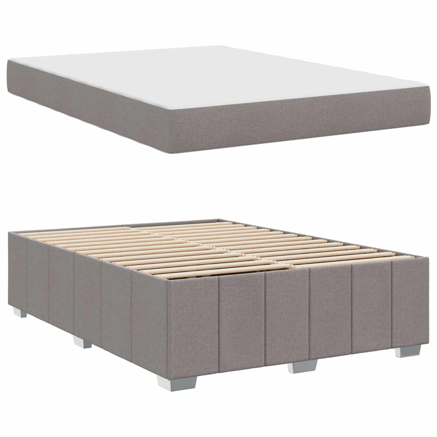 Struttura del letto con materasso Talpa 160 x 200 cm Tessuto