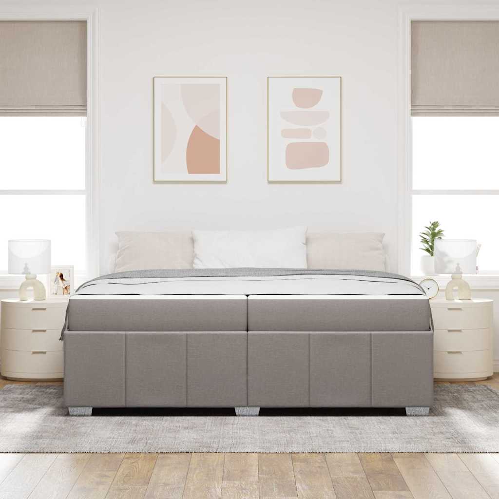 Struttura del letto con materasso Talpa 200 x 200 cm Tessuto