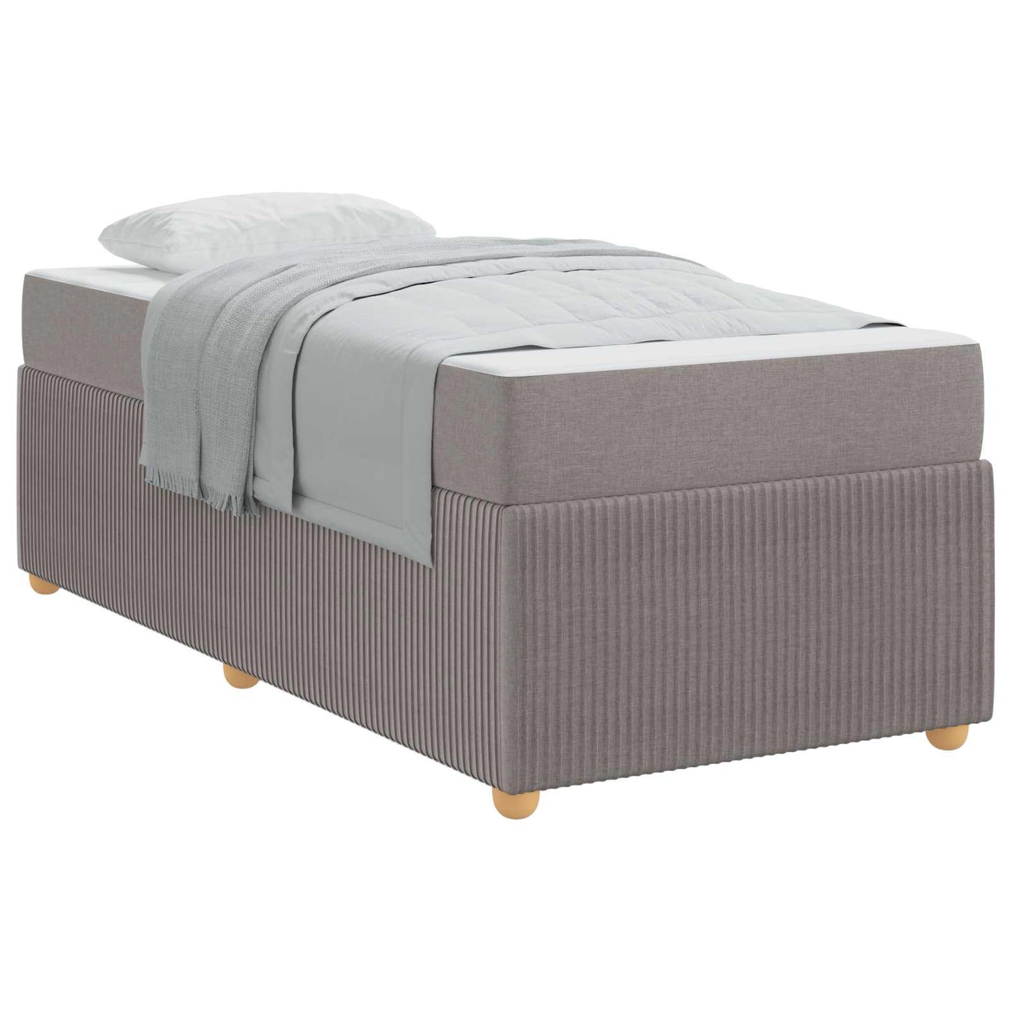 Struttura del letto con materasso Talpa 90 x 190 cm Tessuto