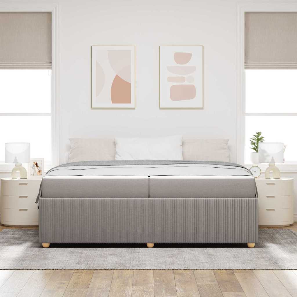 Struttura del letto con materasso Talpa 200 x 200 cm Tessuto
