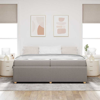 Struttura del letto con materasso Talpa 200 x 200 cm Tessuto