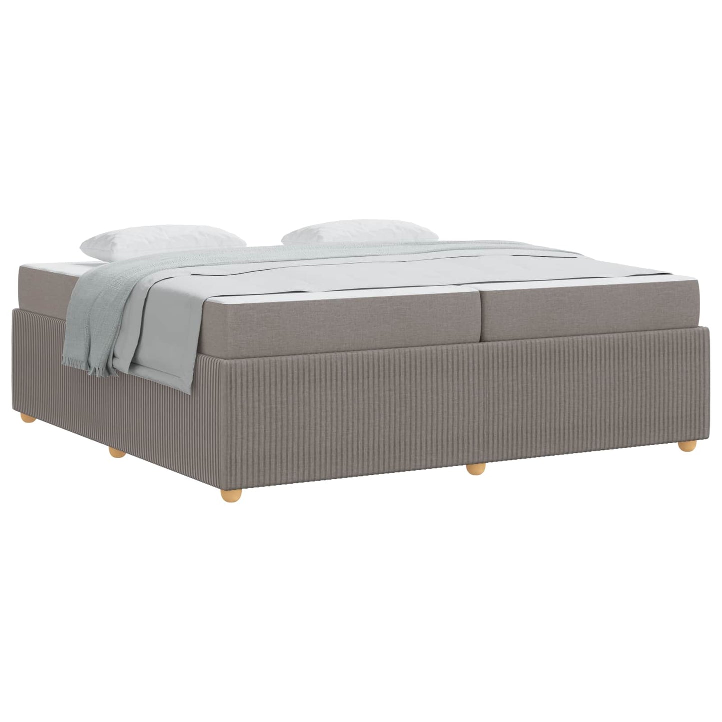 Struttura del letto con materasso Talpa 200 x 200 cm Tessuto
