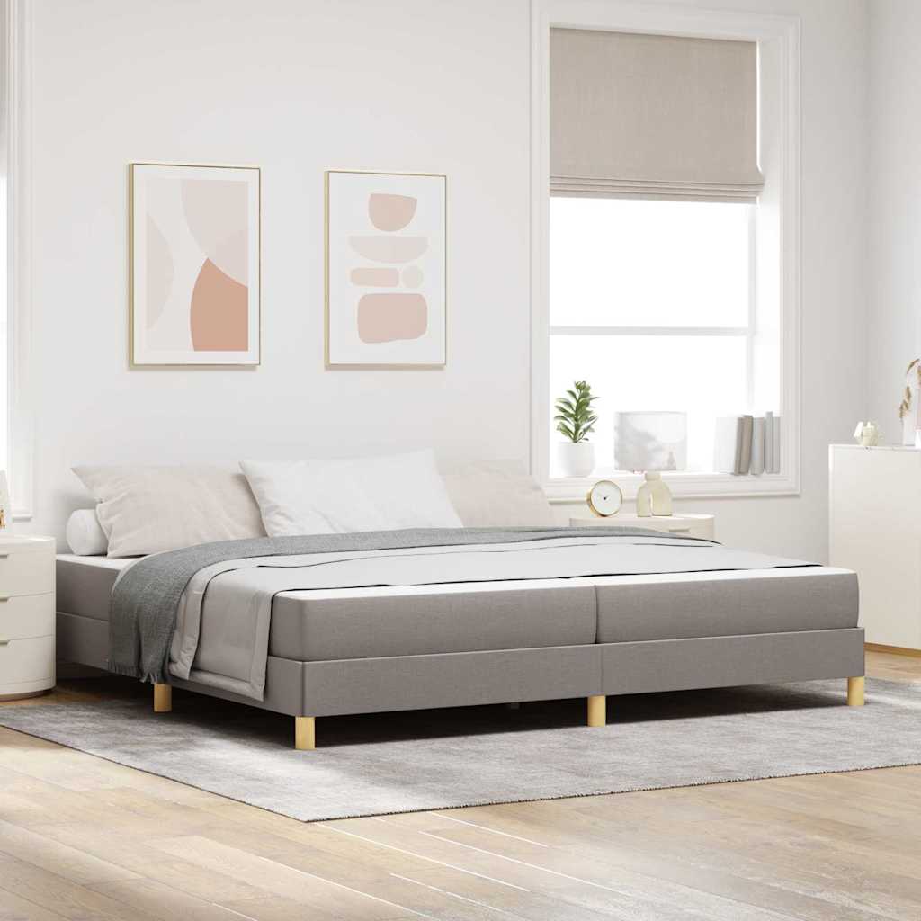 Letto a molle con materasso Talpa 200 x 200 cm Tessuto