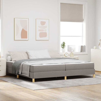Letto a molle con materasso Talpa 200 x 200 cm Tessuto