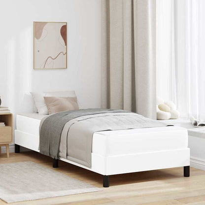 Struttura del letto Bianco Puro 80 x 200 cm Tessuto