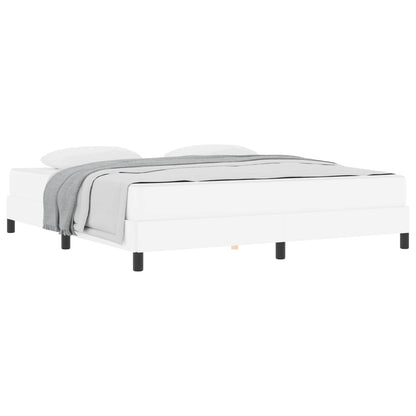 Struttura del letto Bianco Puro 180 x 200 cm Tessuto
