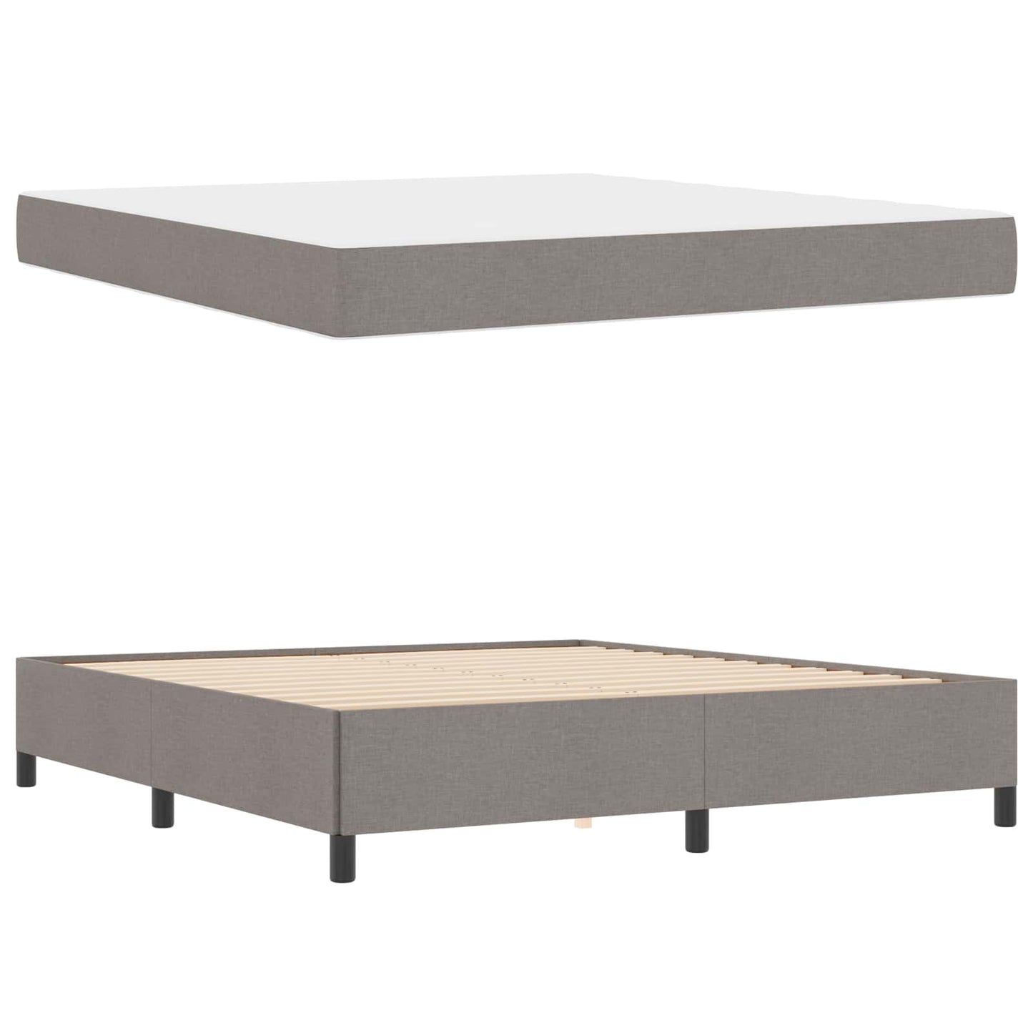Letto a molle Talpa 180 x 200 cm Tessuto