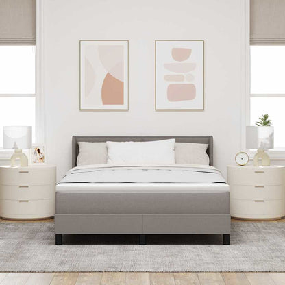 Letto a molle con materasso Talpa 200 x 160 cm Tessuto