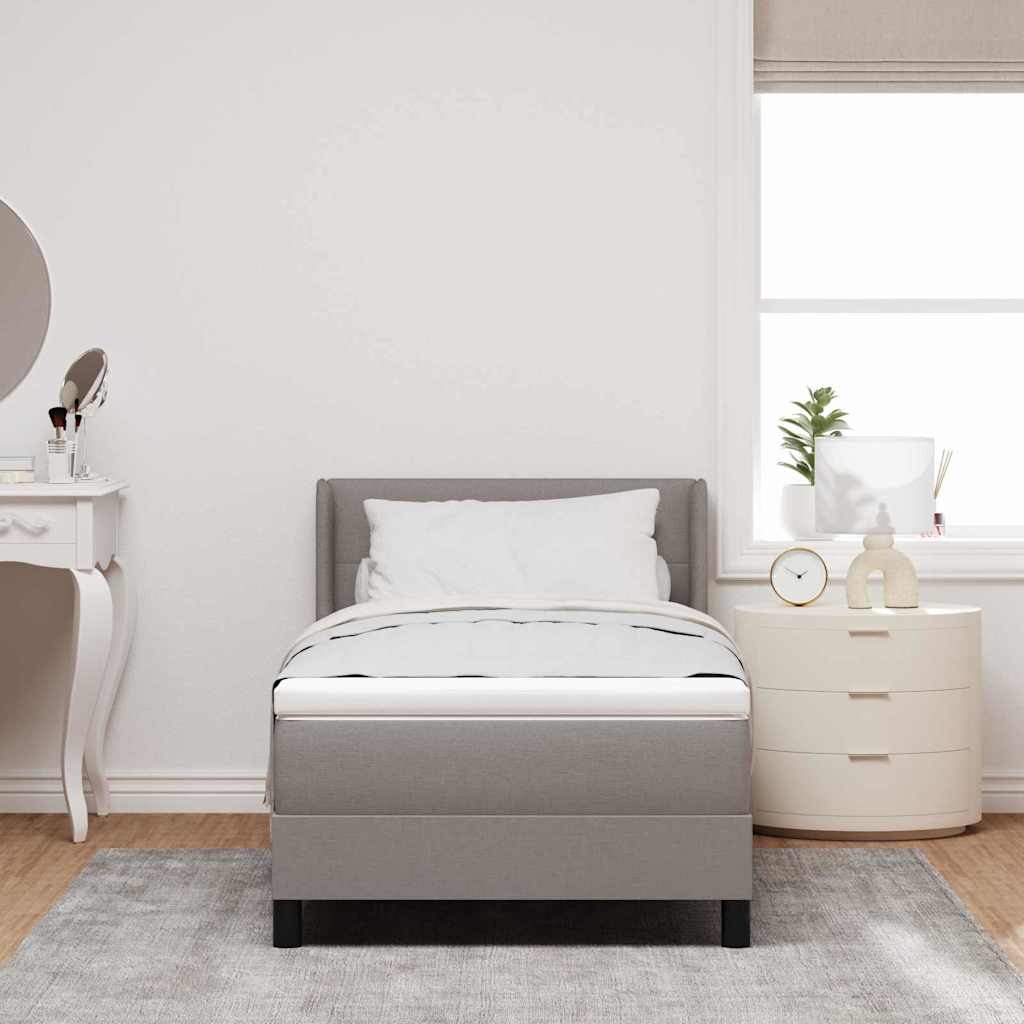 Letto a molle con materasso Talpa 200 x 100 cm Tessuto