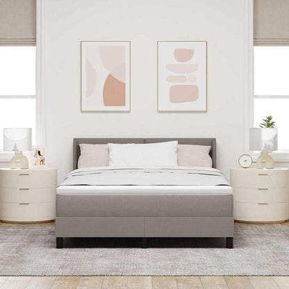 Letto a molle con materasso Talpa 200 x 140 cm Tessuto