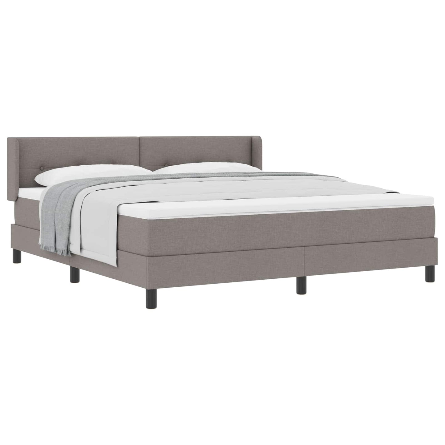 Letto a molle con materasso Talpa 200 x 180 cm Tessuto