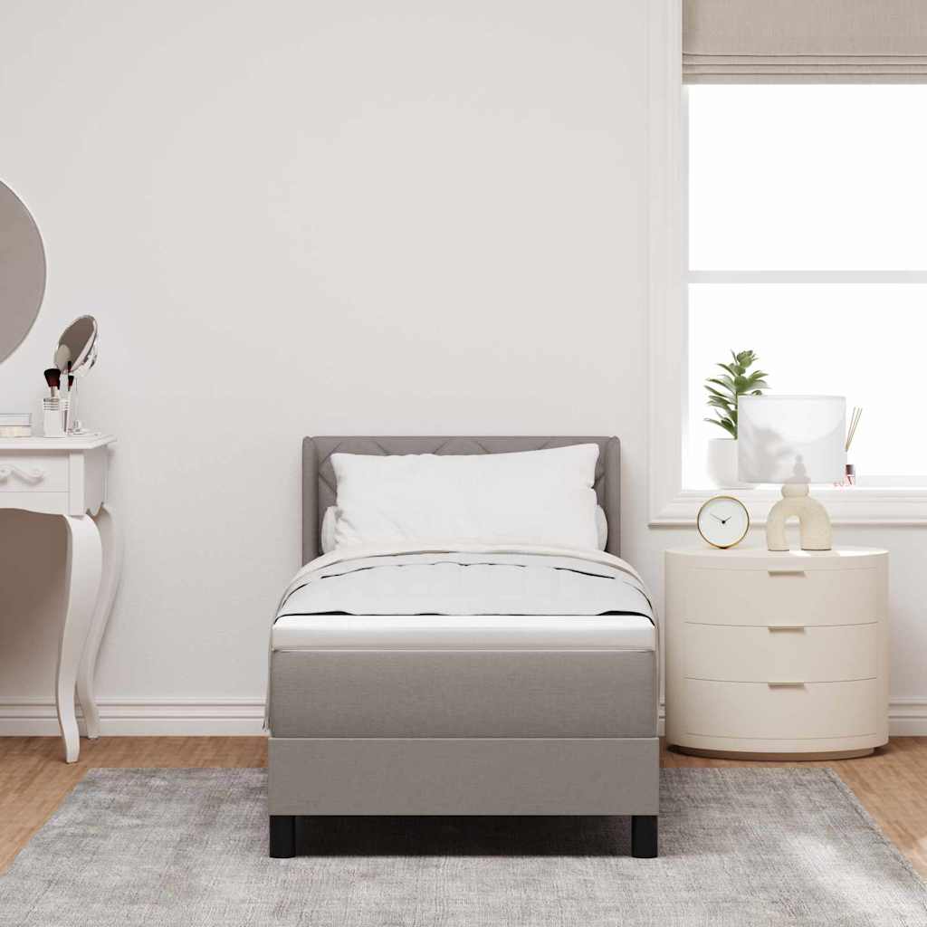 Letto a molle con materasso Talpa 200 x 80 cm Tessuto