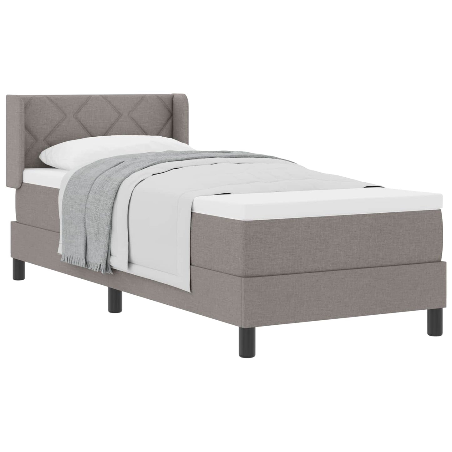 Letto a molle con materasso Talpa 200 x 80 cm Tessuto