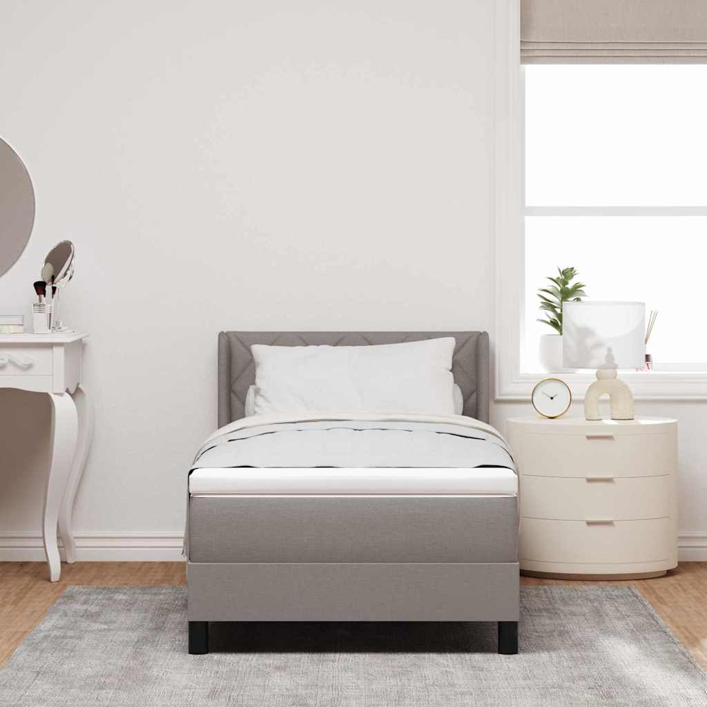 Letto a molle con materasso Talpa 200 x 90 cm Tessuto