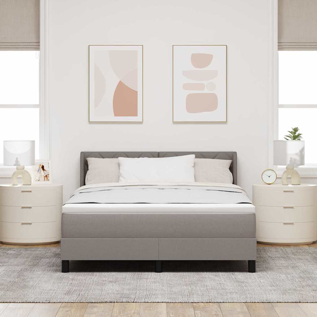 Letto a molle con materasso Talpa 200 x 160 cm Tessuto