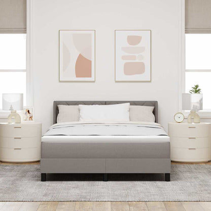 Letto a molle con materasso Talpa 200 x 160 cm Tessuto