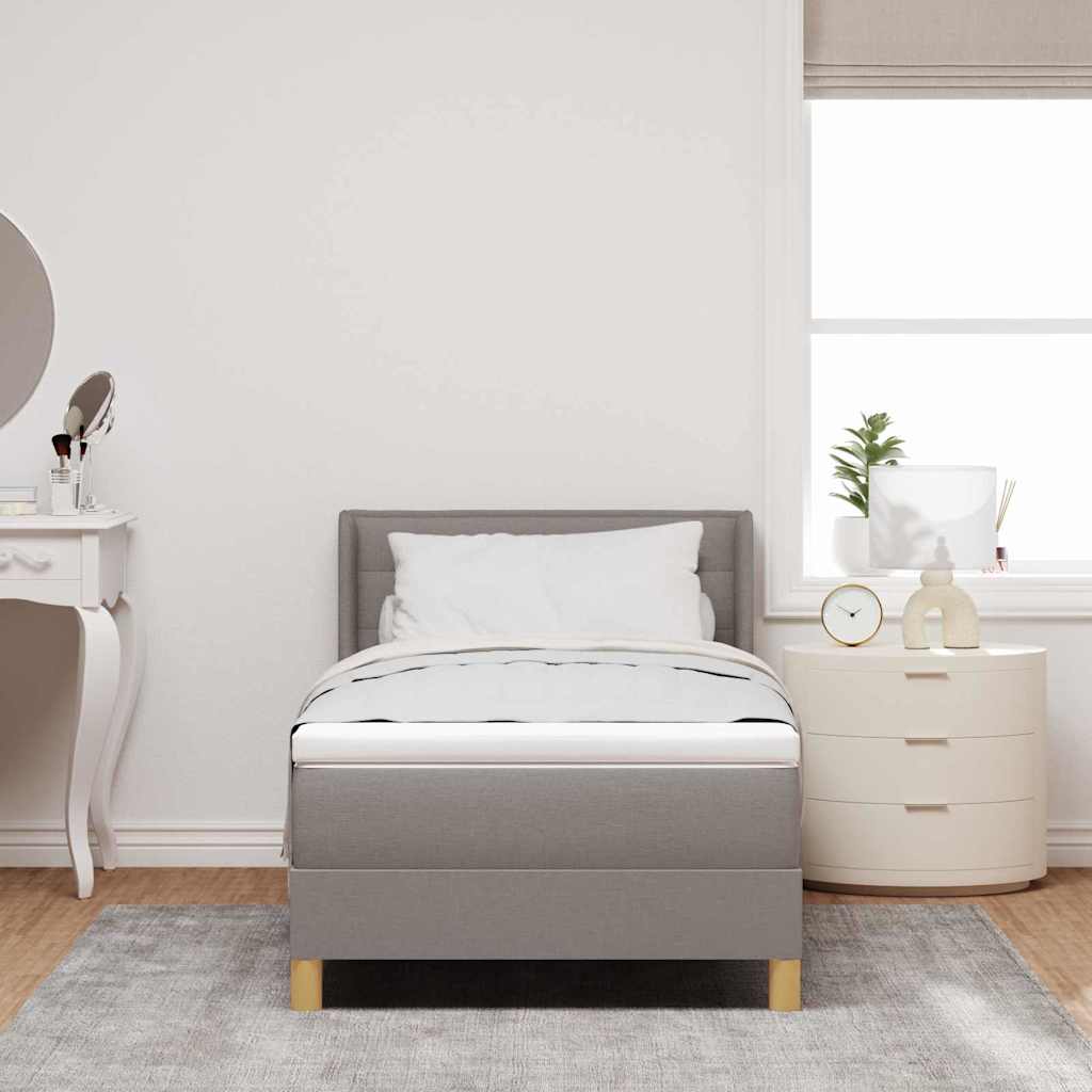 Letto a molle con materasso Talpa 200 x 80 cm Tessuto