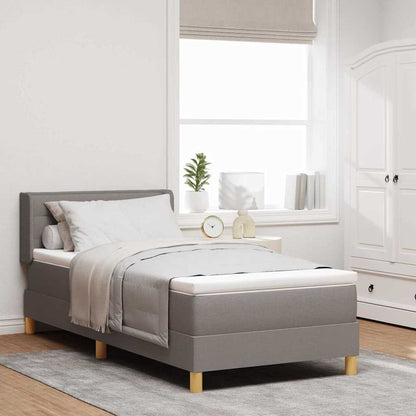 Letto a molle con materasso Talpa 190 x 90 cm Tessuto