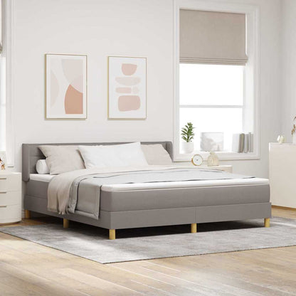 Letto a molle con materasso Talpa 200 x 180 cm Tessuto