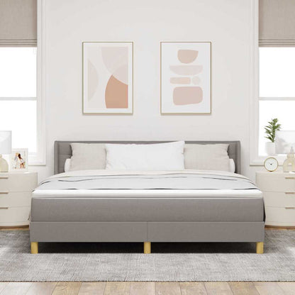 Letto a molle con materasso Talpa 200 x 180 cm Tessuto