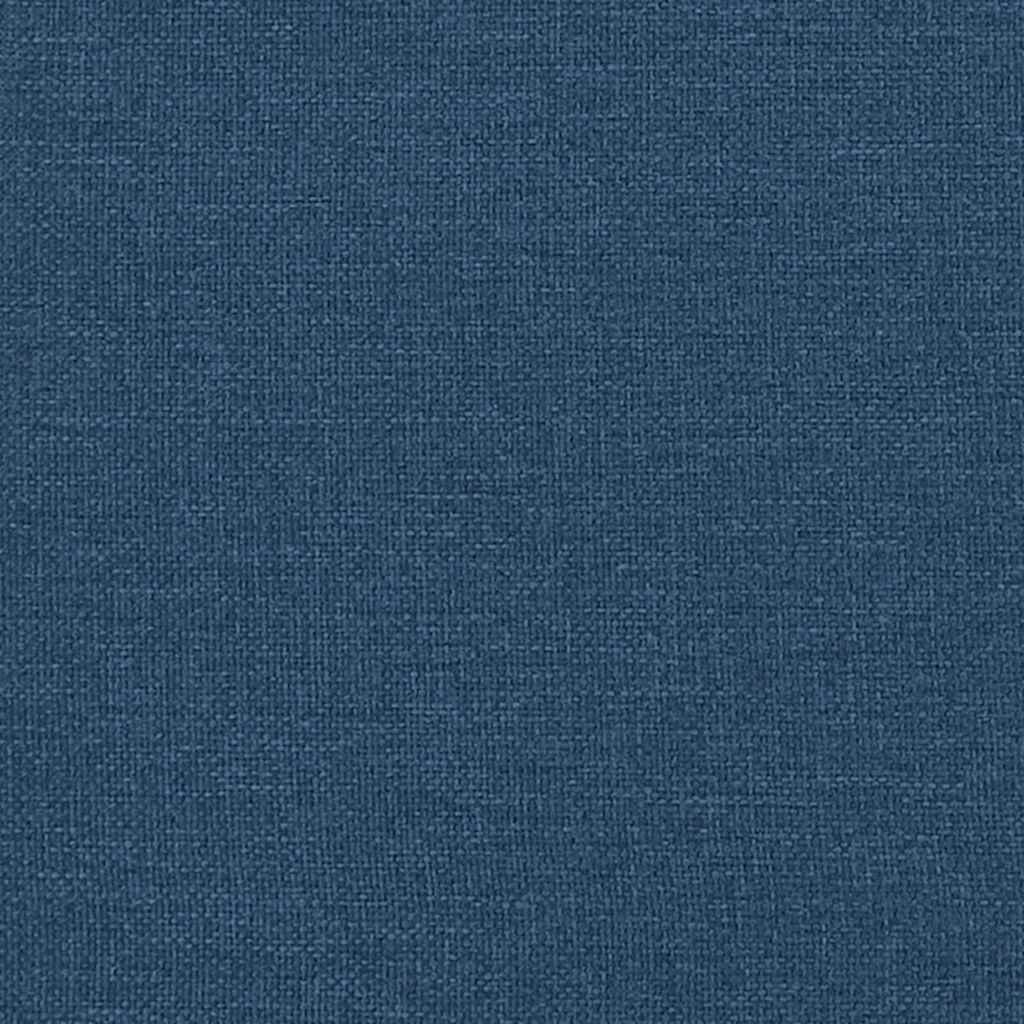 <strong>Letto a Molle< / strong> Blu 180 x 200 cm Tessuto