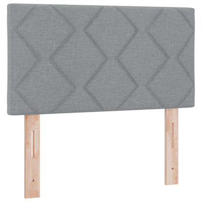 <strong>Letto a Molle< / strong> Grigio chiaro 80 x 200 cm