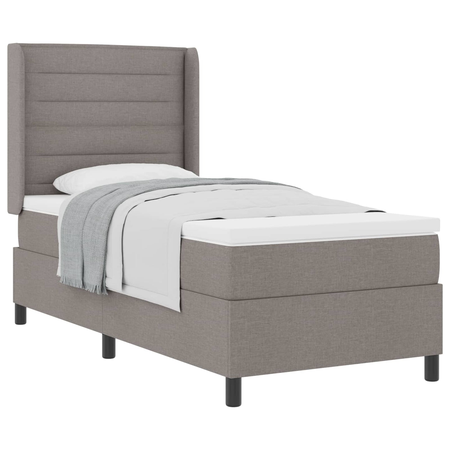Letto a molle con materasso Talpa 200 x 90 cm Tessuto
