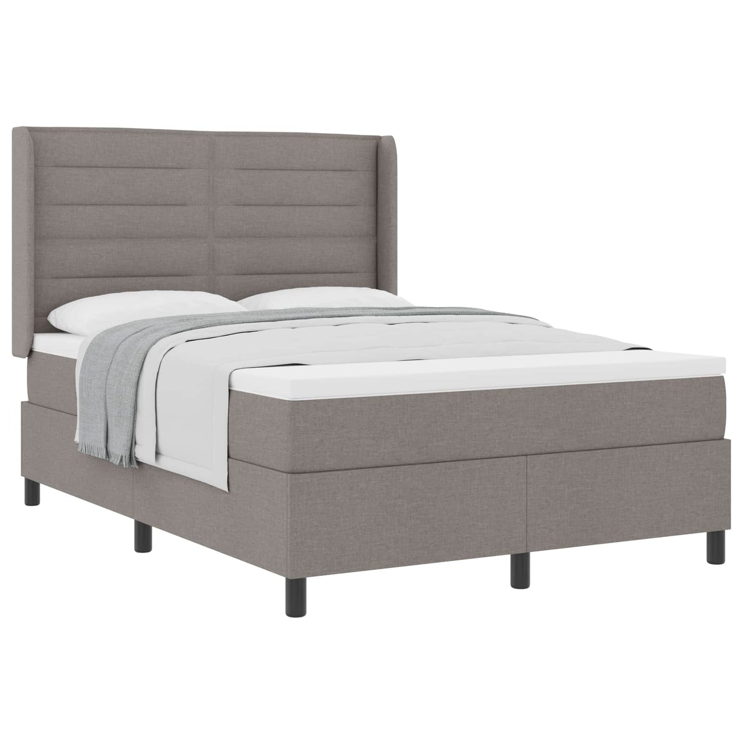 Letto a molle con materasso Talpa 190 x 140 cm Tessuto