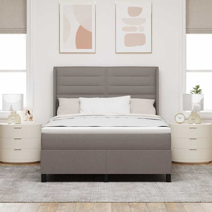 Letto a molle con materasso Talpa 200 x 140 cm Tessuto