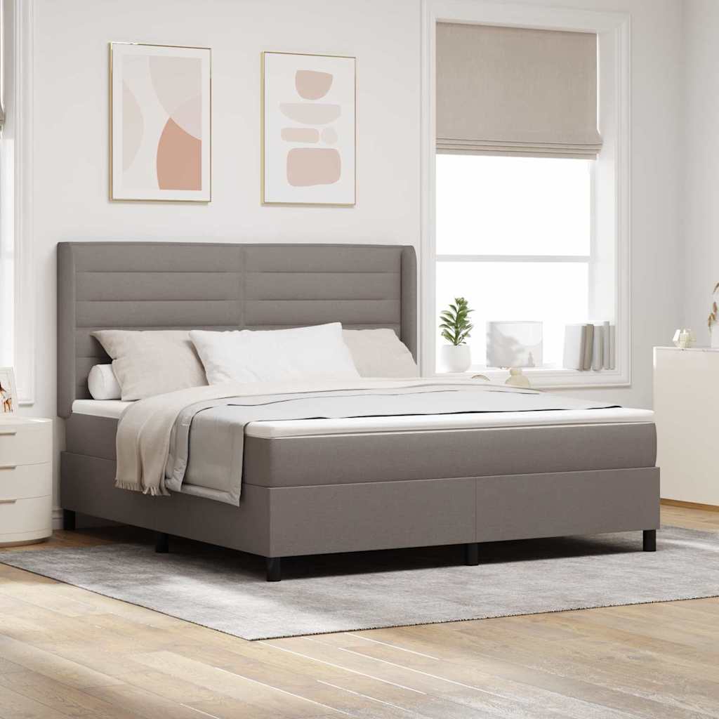 Letto a molle con materasso Talpa 200 x 180 cm Tessuto