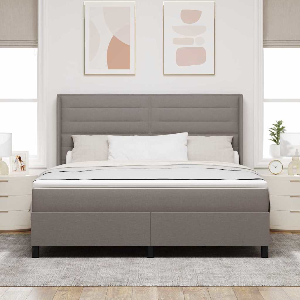 Letto a molle con materasso Talpa 200 x 180 cm Tessuto