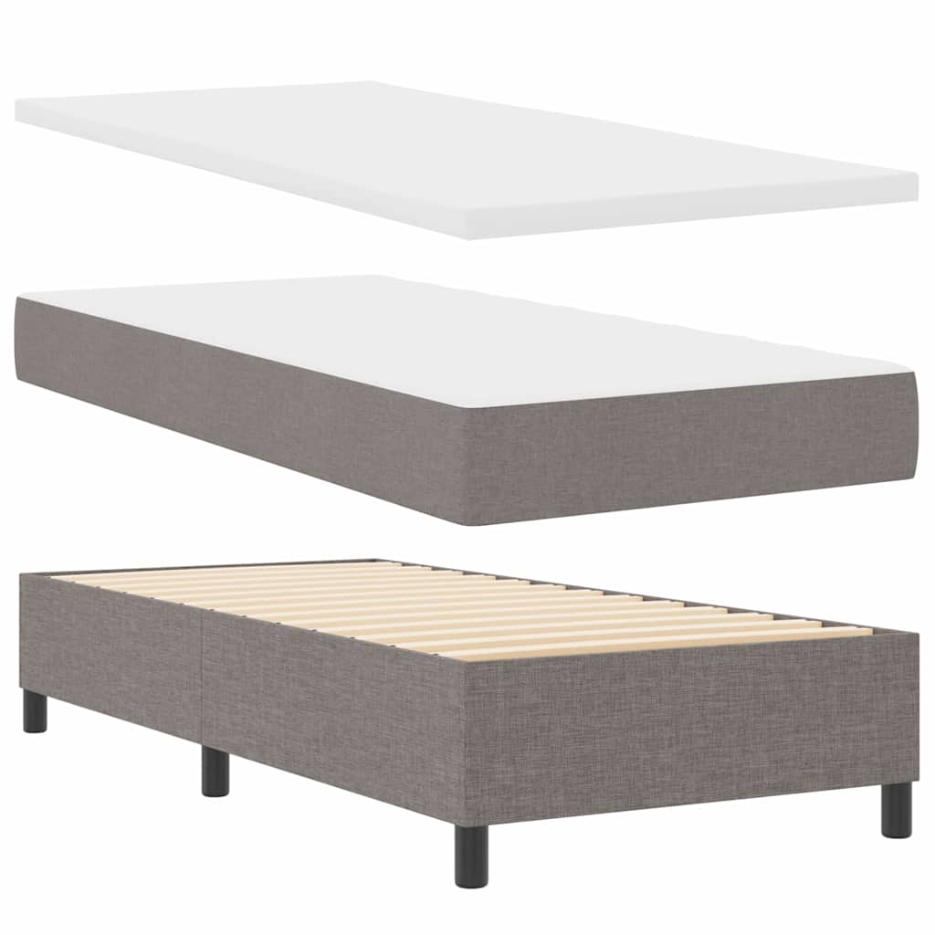 Letto a molle con materasso Talpa 200 x 90 cm Tessuto