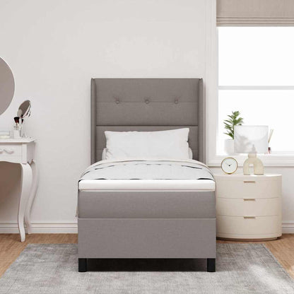 Letto a molle con materasso Talpa 200 x 100 cm Tessuto