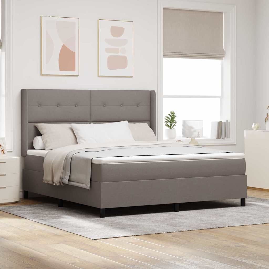 Letto a molle con materasso Talpa 200 x 180 cm Tessuto