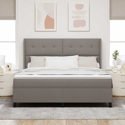 Letto a molle con materasso Talpa 200 x 180 cm Tessuto