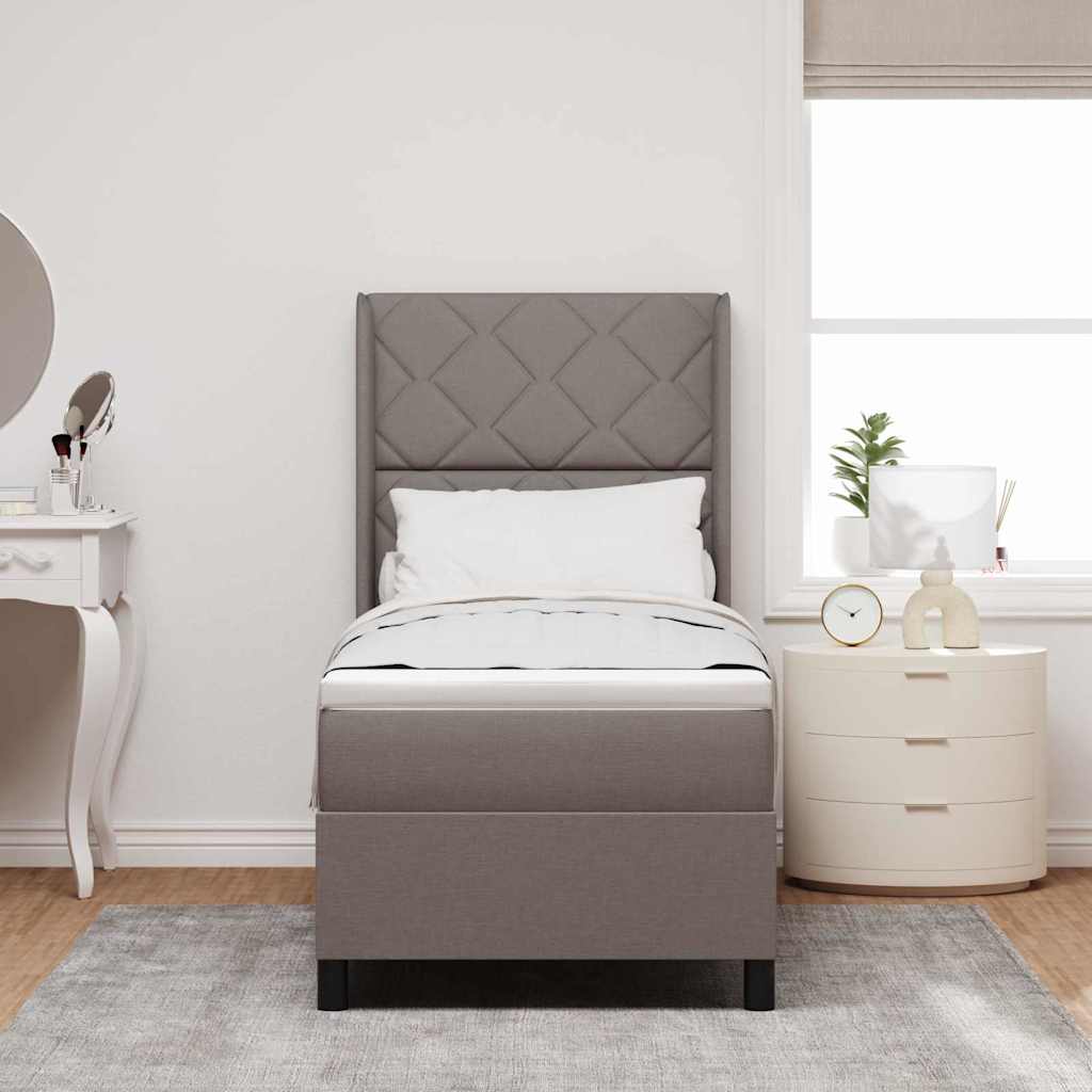 Letto a molle con materasso Talpa 200 x 80 cm Tessuto