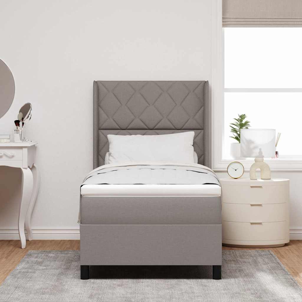 Letto a molle con materasso Talpa 200 x 100 cm Tessuto