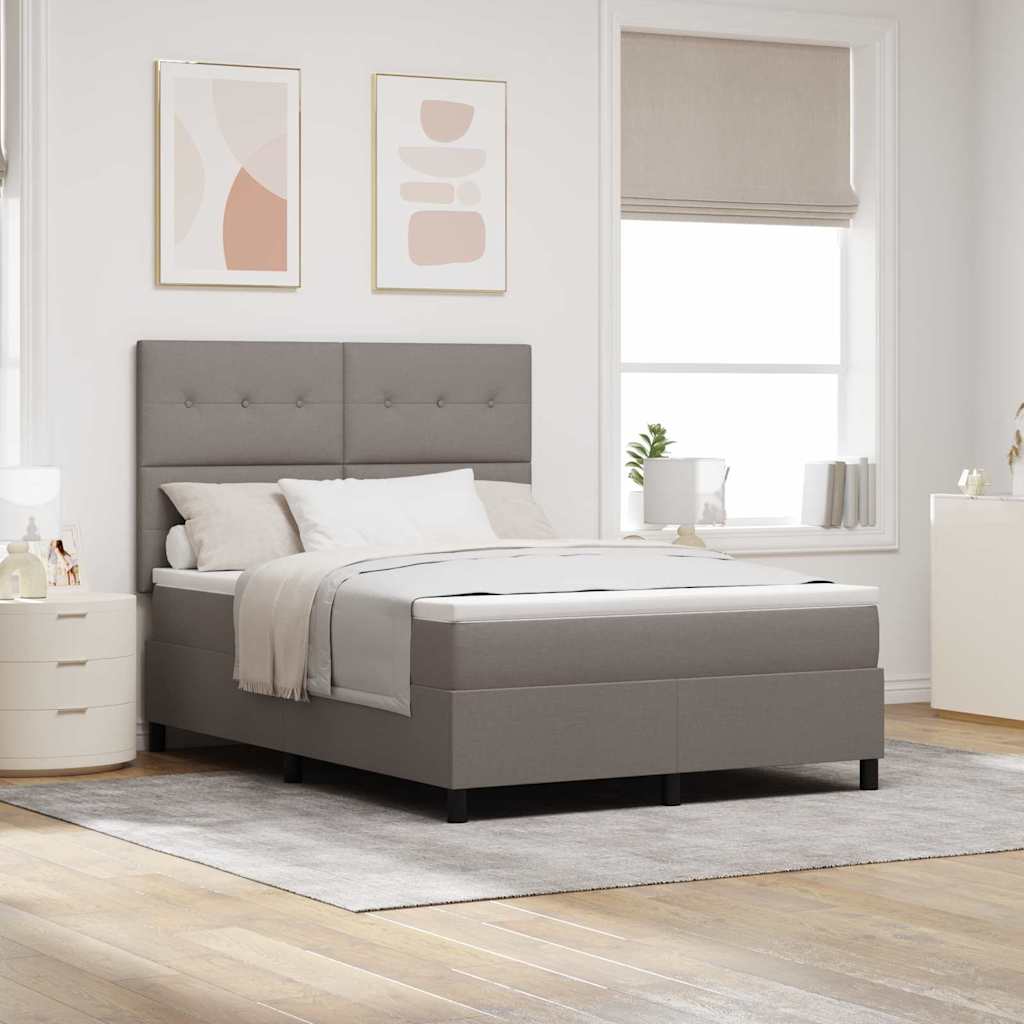 Letto a molle con materasso con led Talpa 140 x 200 cm Tessuto