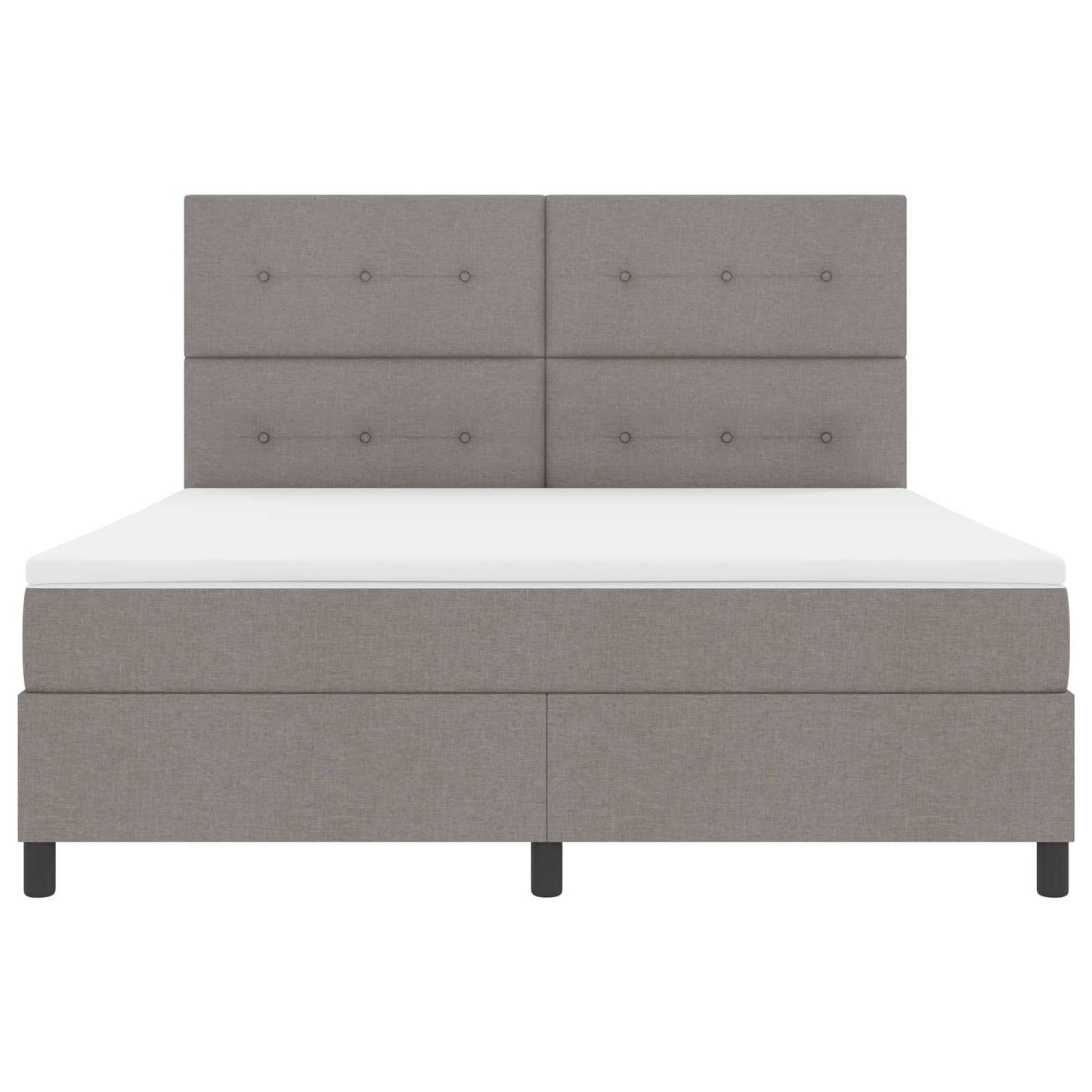 Letto a molle con materasso con led Talpa 180 x 200 cm Tessuto