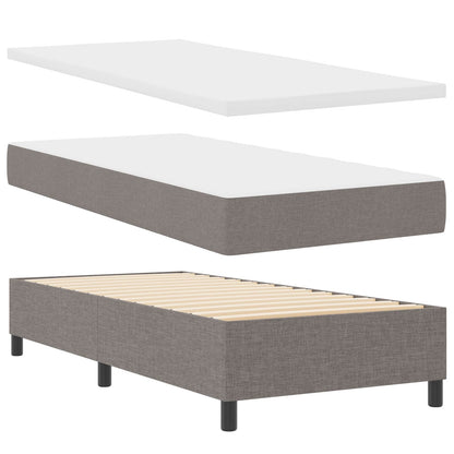 Letto a molle con materasso con led Talpa 90 x 190 cm Tessuto
