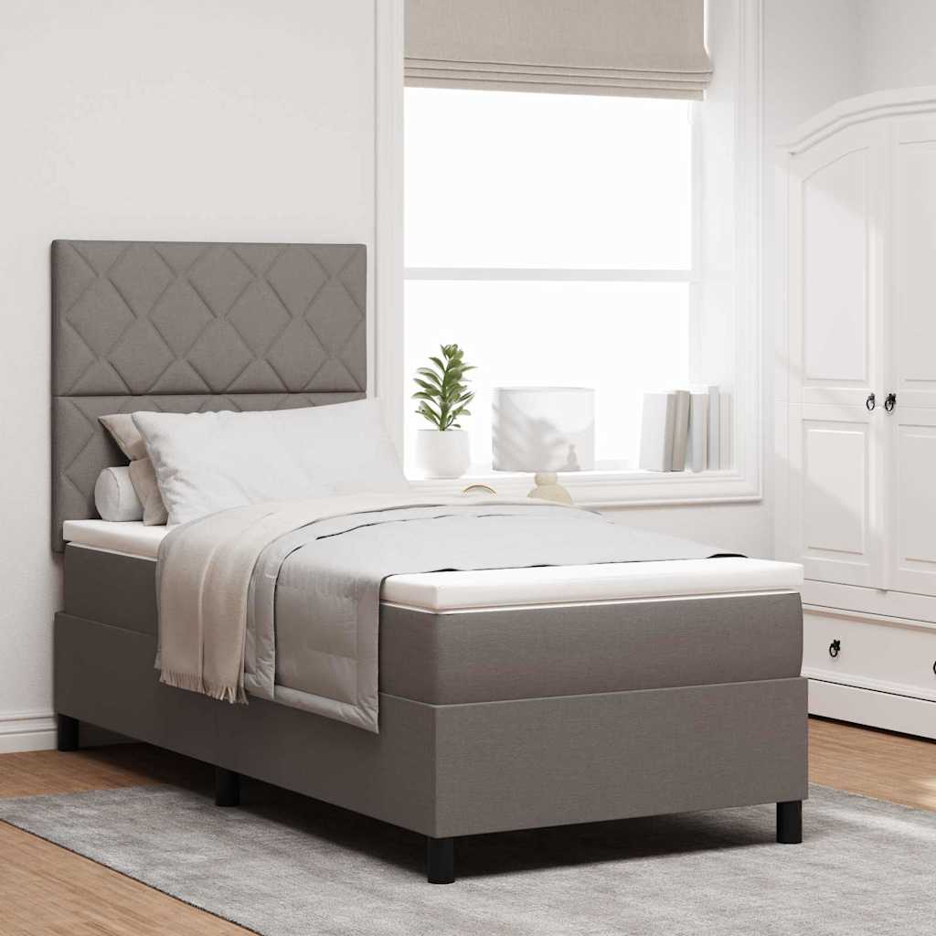 Letto a molle con materasso con led Talpa 90 x 200 cm Tessuto